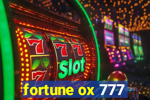 fortune ox 777